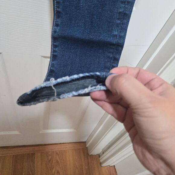 AG Farrah Ankle High Rise Skinny Jeans 26 Palos Verdes Wash - Picture 3 of 8